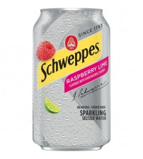 Schweppes Raspberry Lime (Малина/Лайм) 0,355х8